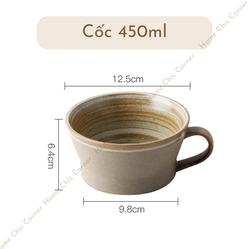 Cốc ly đĩa gốm men xoáy