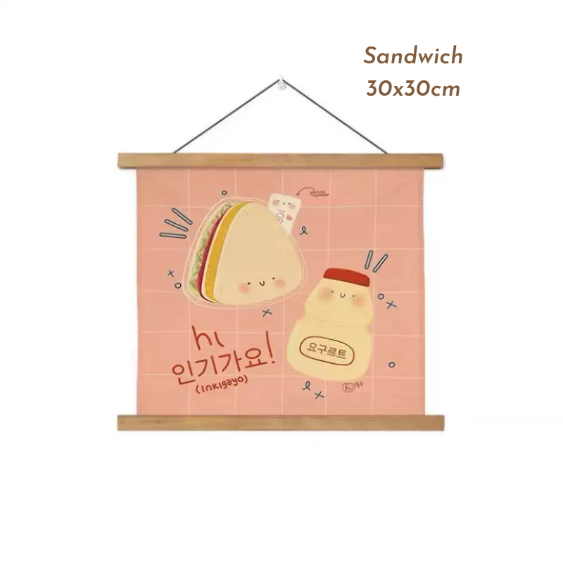 Tranh treo tường canvas khung gỗ decor