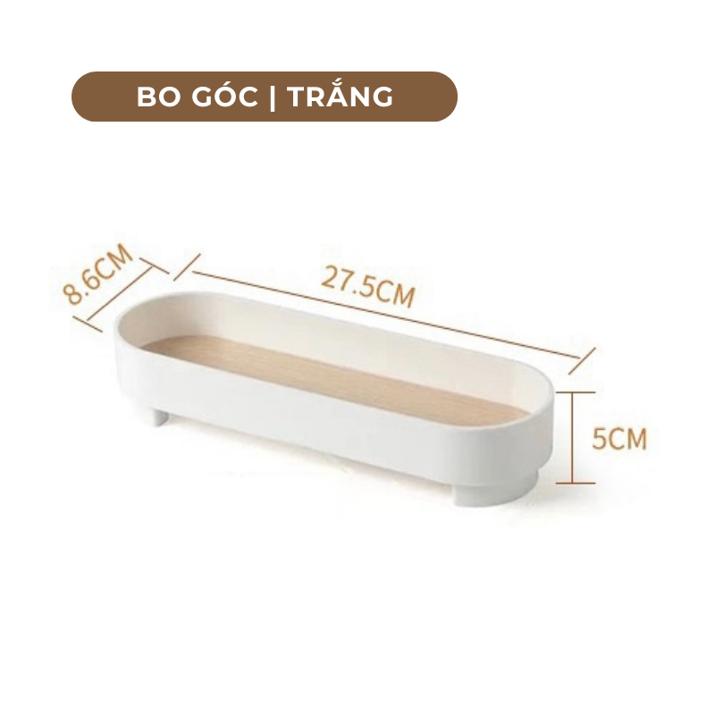 Khay trang trí decor đa năng phong cách Hàn Quốc