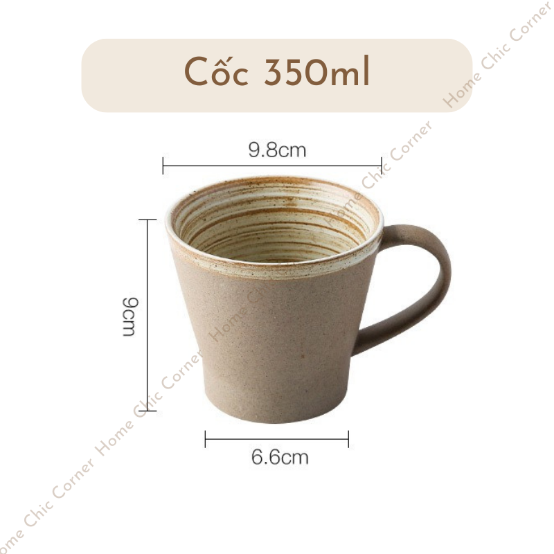 Cốc ly đĩa gốm men xoáy