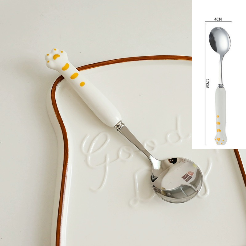 Muỗng nĩa hình chân mèo cute