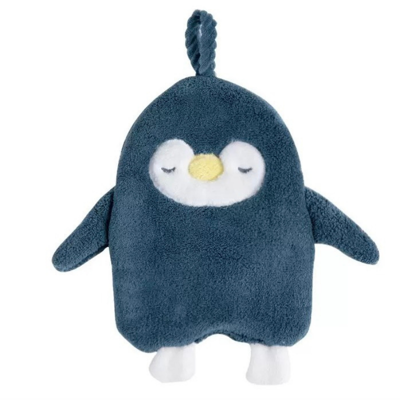 Khăn lau tay hình chim cánh cụt đa năng dễ thương