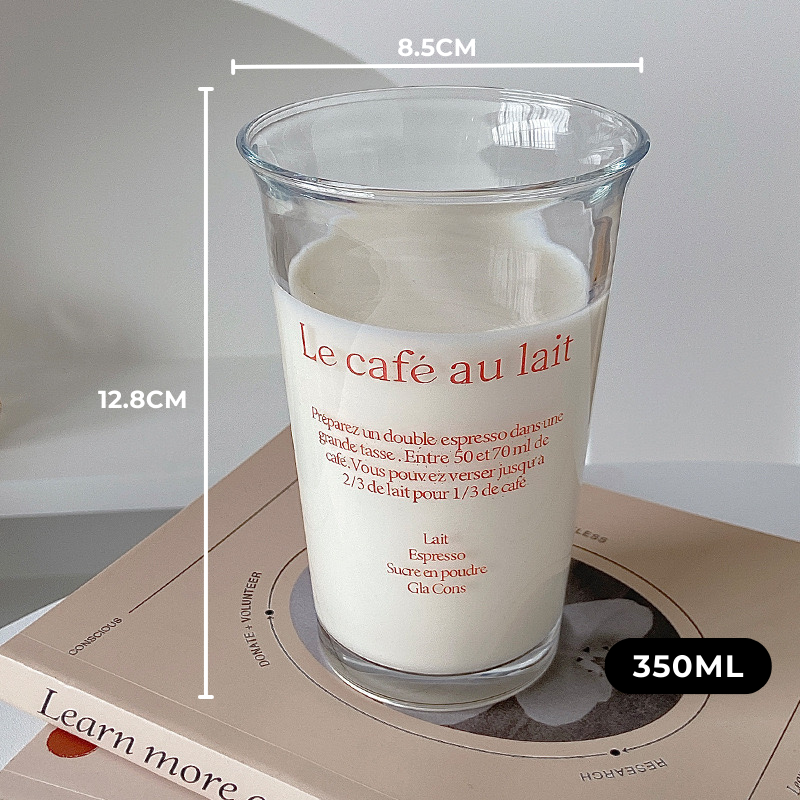 Cốc ly thuỷ tinh miệng loe nhiều mẫu