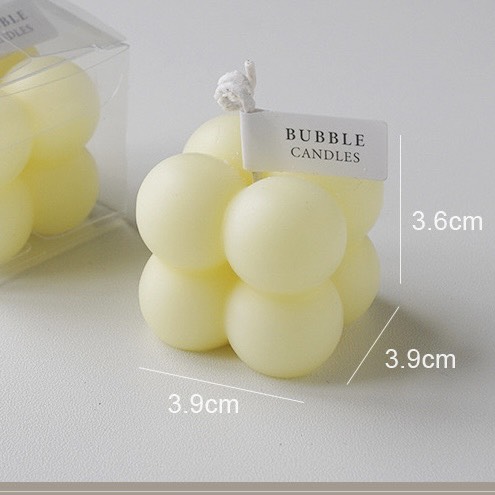 Nến mini tạo hình handmade trang trí nhà cửa