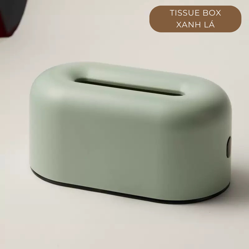 Hộp đựng khăn giấy để bàn Tissue Box nhiều màu phong cách Hàn Quốc