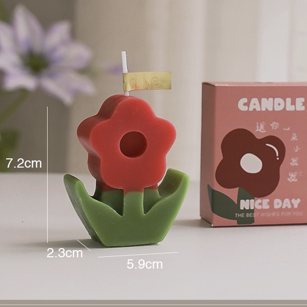 Nến mini tạo hình handmade trang trí nhà cửa
