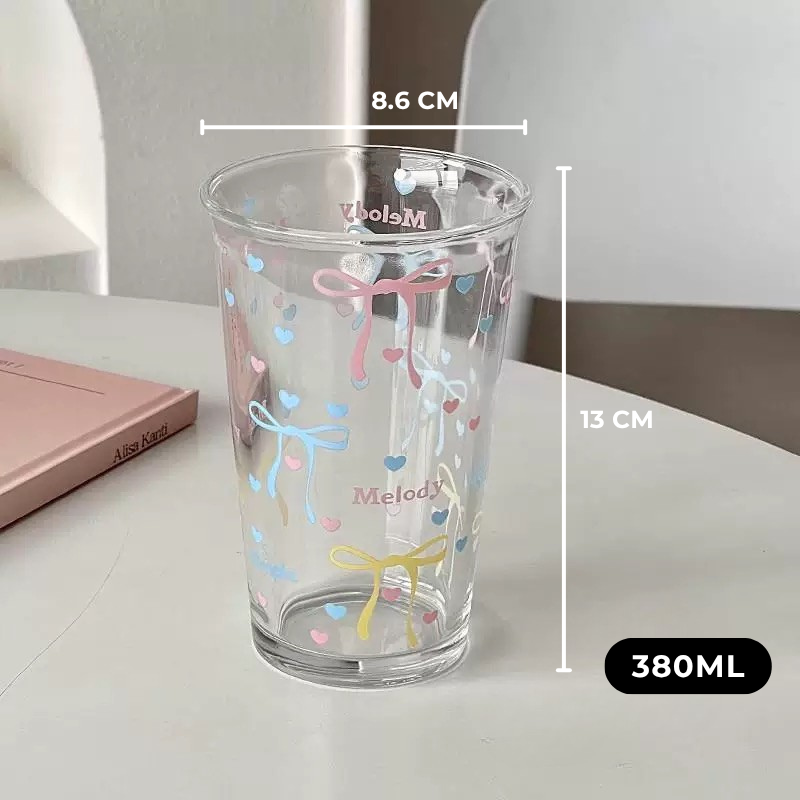 Cốc ly thuỷ tinh miệng loe nhiều mẫu