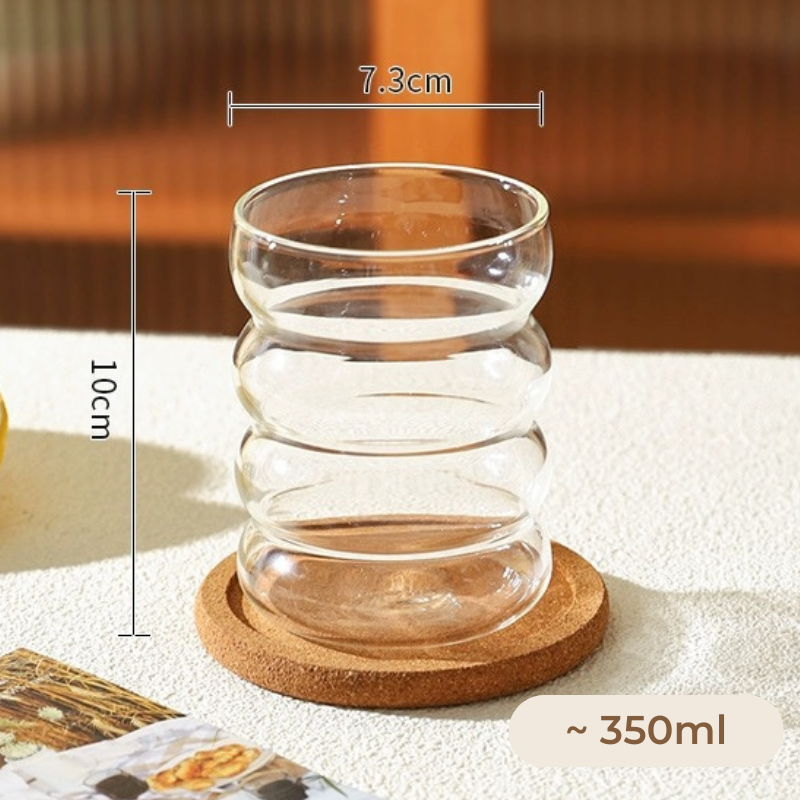 Ly thuỷ tinh hình sâu bướm