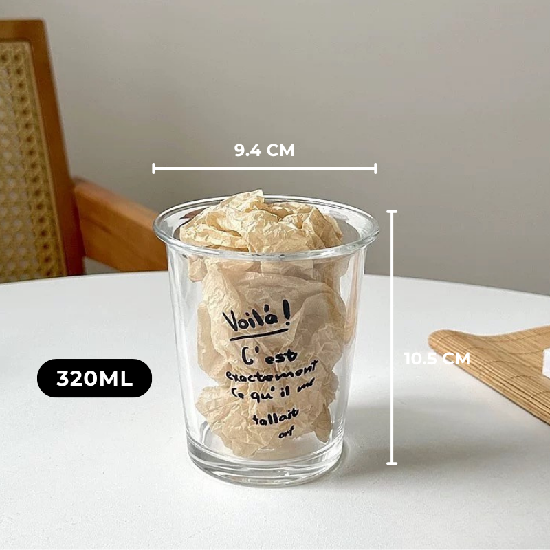 Cốc ly thuỷ tinh miệng loe nhiều mẫu