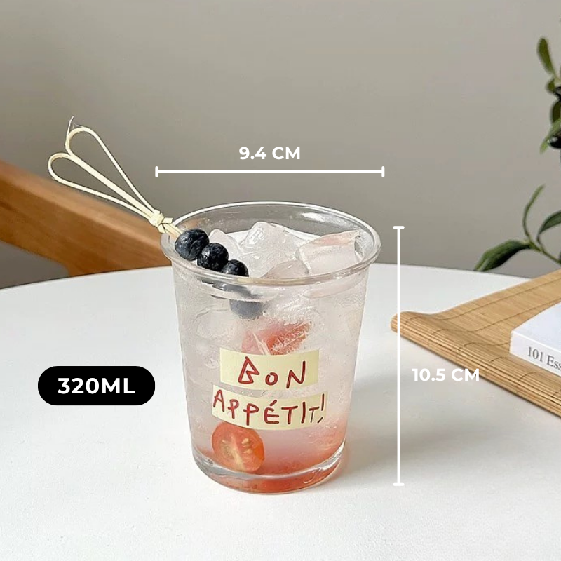 Cốc ly thuỷ tinh miệng loe nhiều mẫu