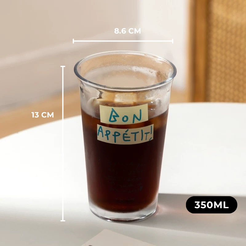 Cốc ly thuỷ tinh miệng loe nhiều mẫu