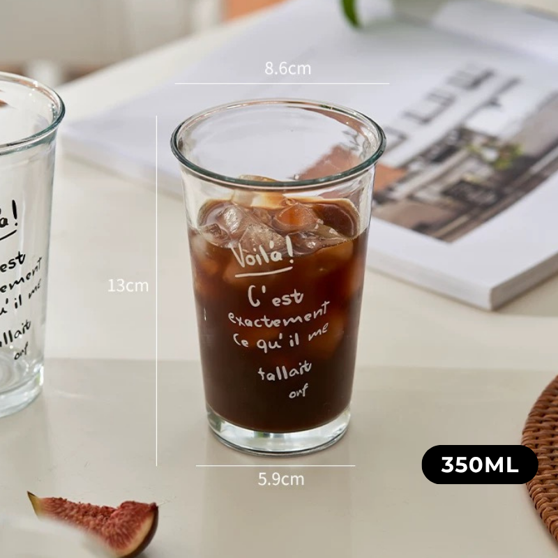 Cốc ly thuỷ tinh miệng loe nhiều mẫu