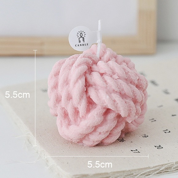 Nến mini tạo hình handmade trang trí nhà cửa