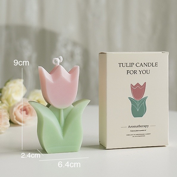 Nến mini tạo hình handmade trang trí nhà cửa