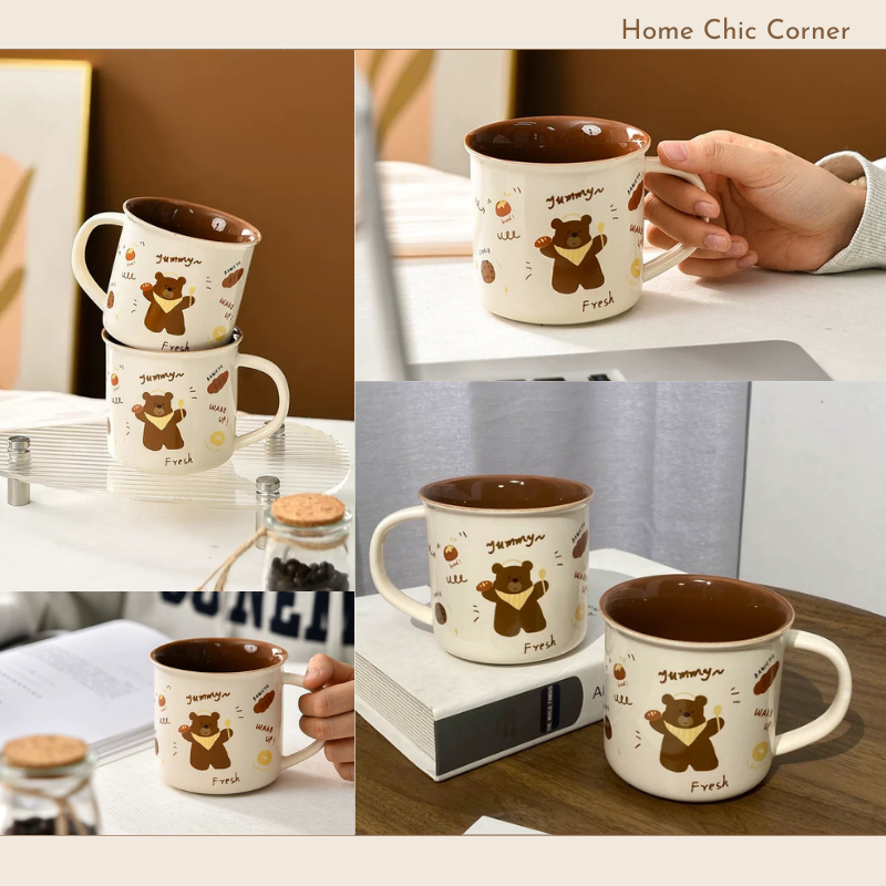 Cốc gấu nâu Brownie