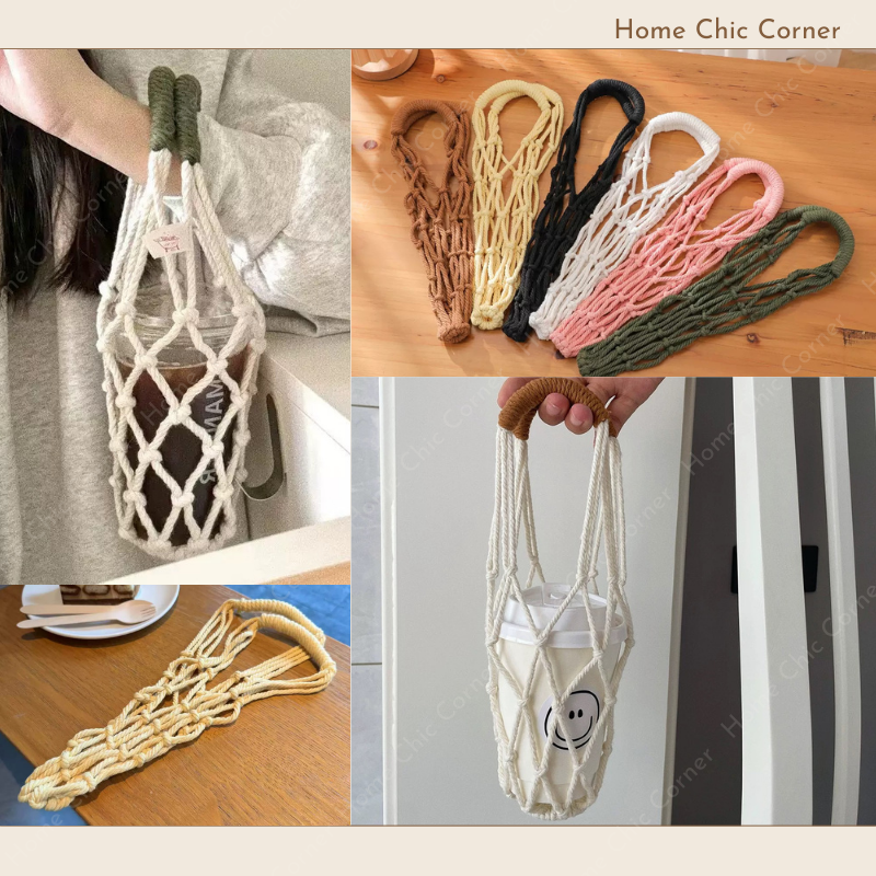 Túi lưới thừng đựng cốc