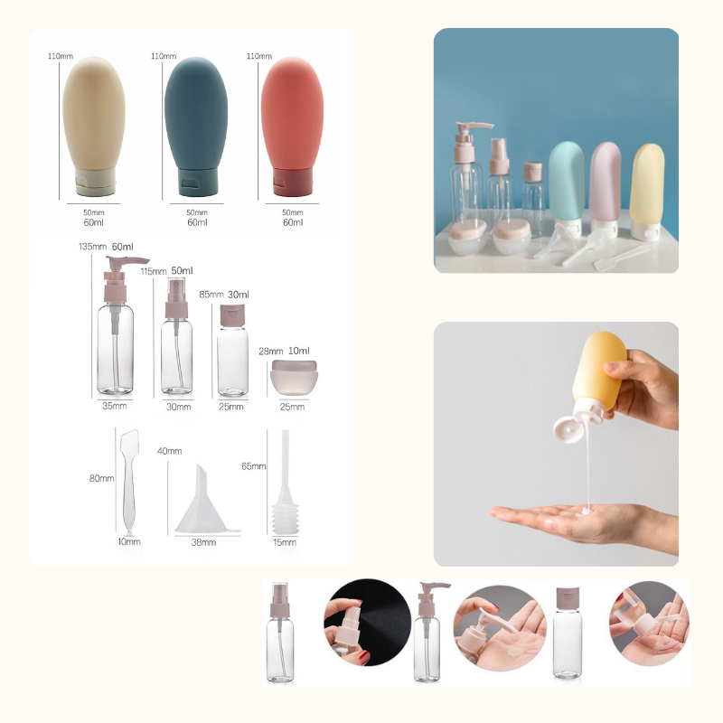 Bộ chiết mỹ phẩm du lịch