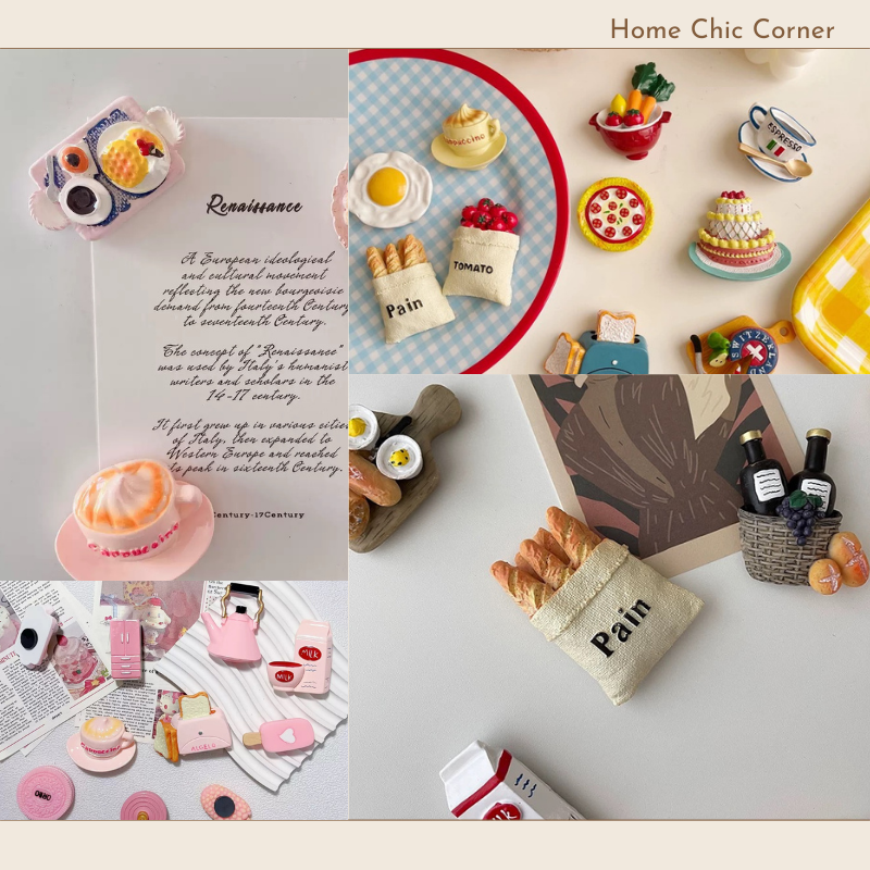 Nam châm trang trí tủ lạnh