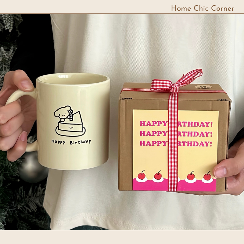 Cốc Birthday in lịch 400ml