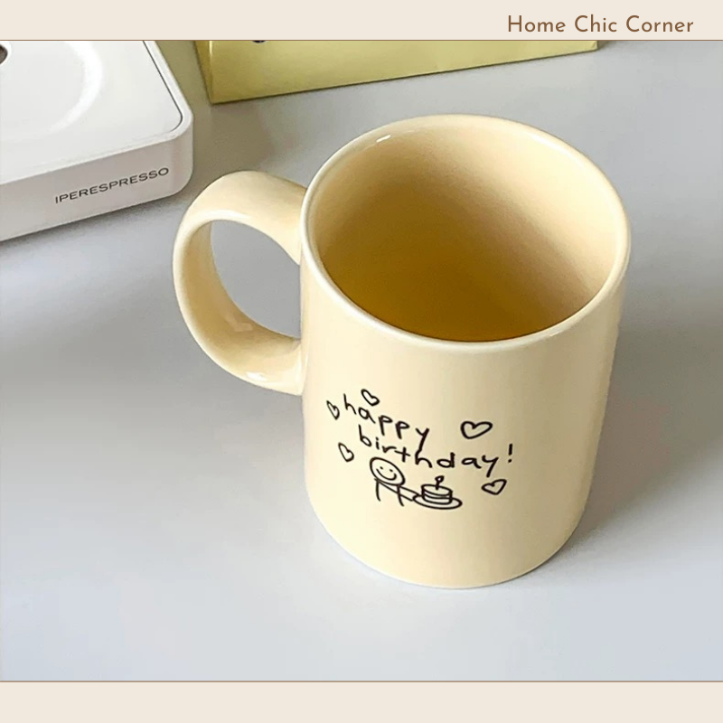 Cốc Birthday in lịch 400ml