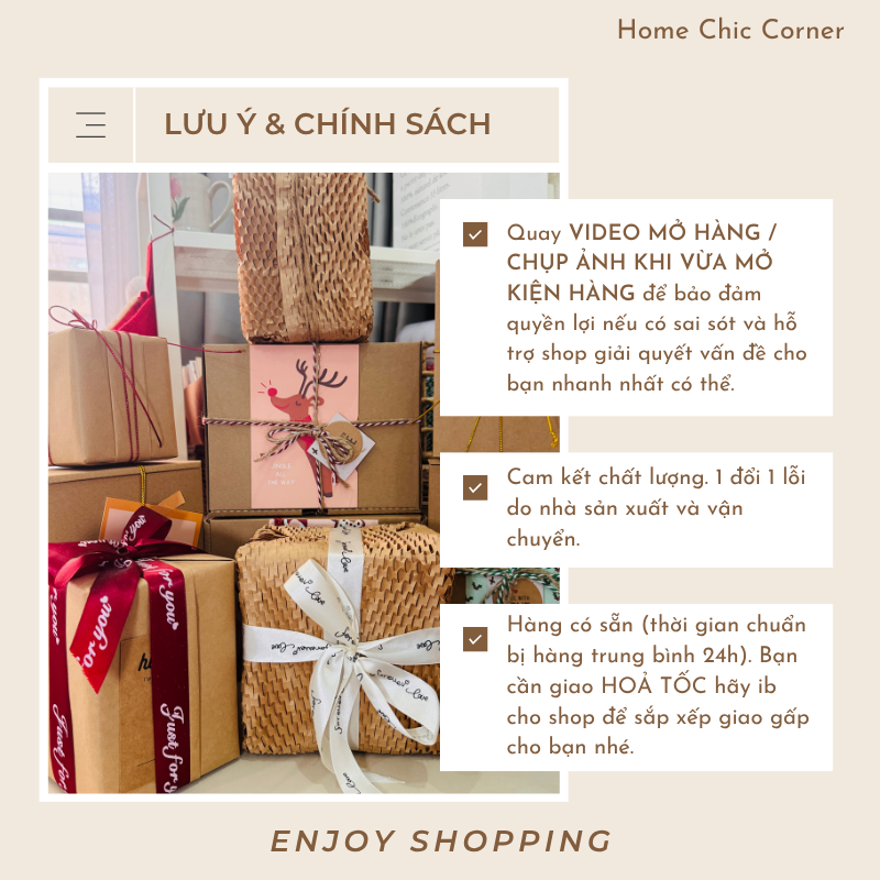 Dịch vụ gói quà [CHỈ BÁN KÈM THEO SẢN PHẨM MUA TẠI SHOP] | GIFTBOX