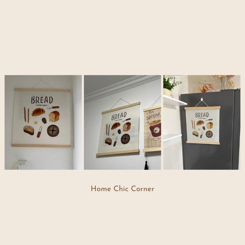 Tranh treo tường canvas khung gỗ decor