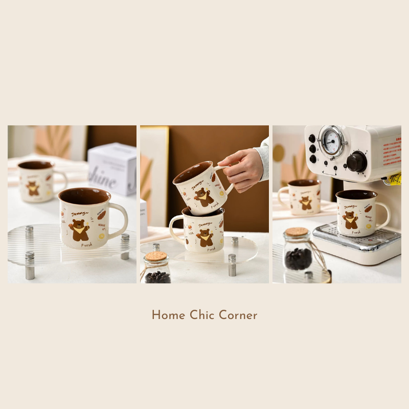 Cốc gấu nâu Brownie