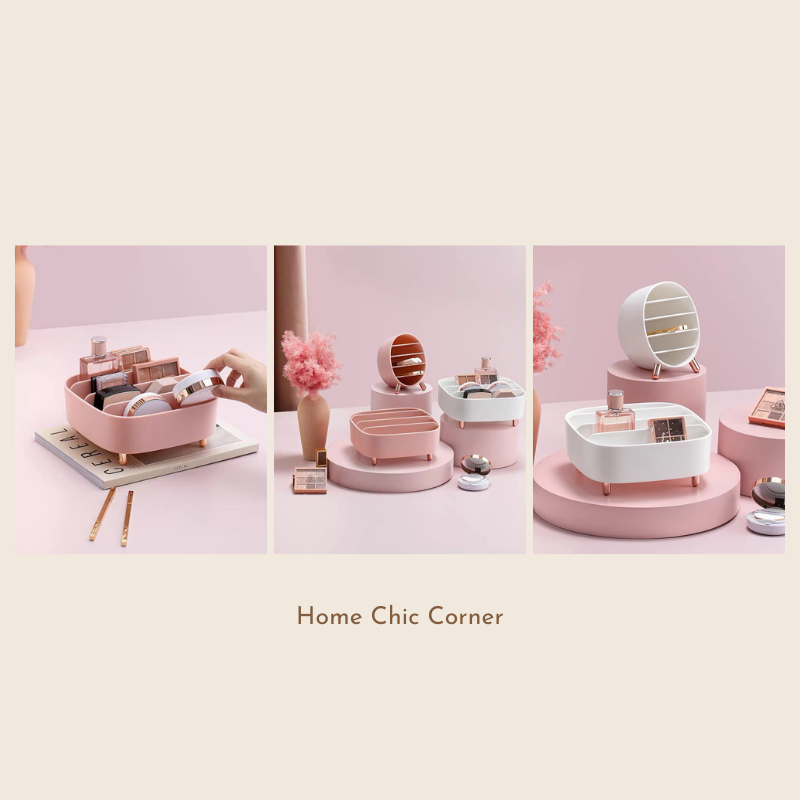 Hộp đựng mỹ phẩm phụ kiện để bàn Princess