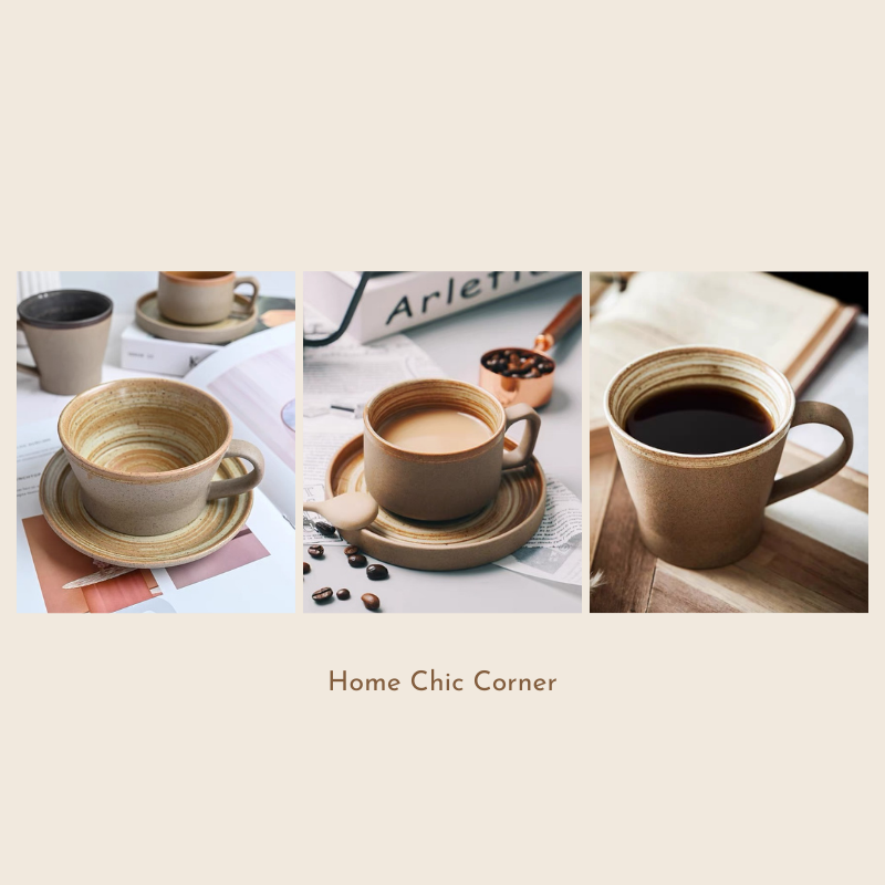 Cốc ly đĩa gốm men xoáy