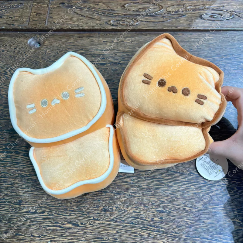 Gấu bông sandwich hình mèo, gấu bánh nướng, móc khoá hình mèo