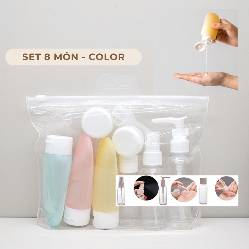 Bộ chiết mỹ phẩm du lịch