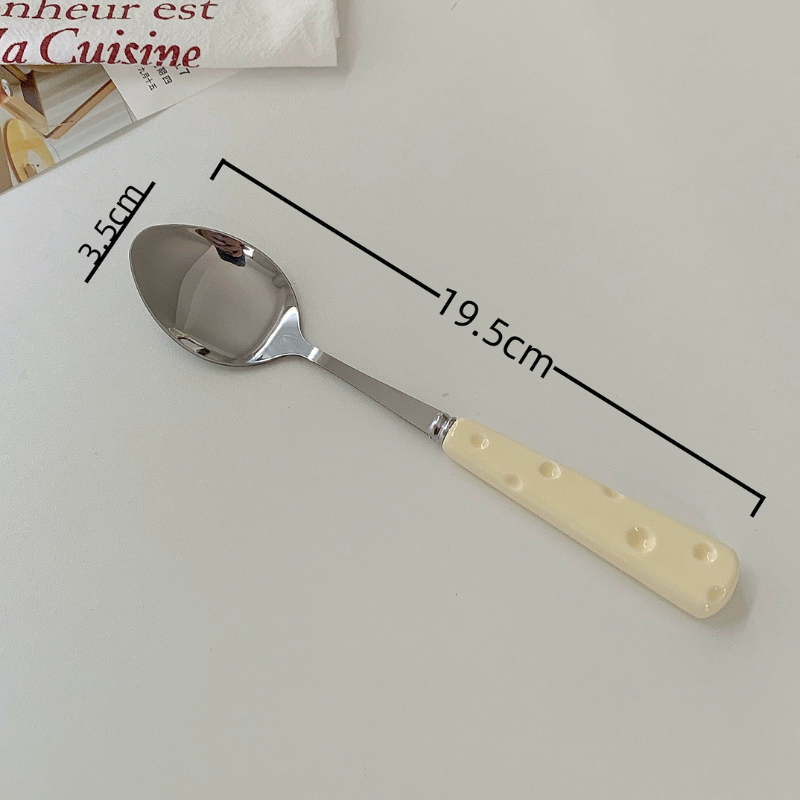 Dao muỗng nĩa hình phô mai cute