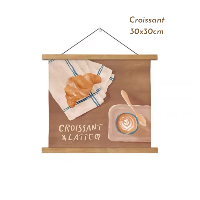 Tranh treo tường canvas khung gỗ decor