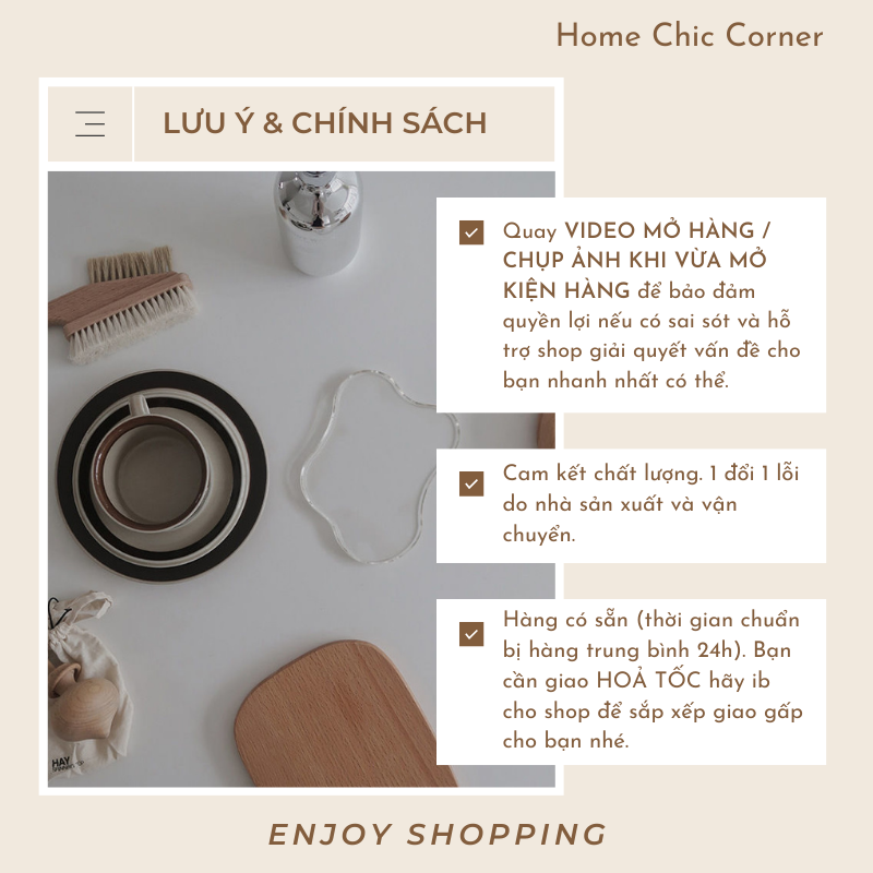 Tấm lót nến lót ly acrylic trong suốt để đồ trang trí phụ kiện chụp ảnh phong cách Hàn Quốc