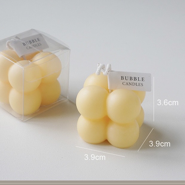 Nến mini tạo hình handmade trang trí nhà cửa