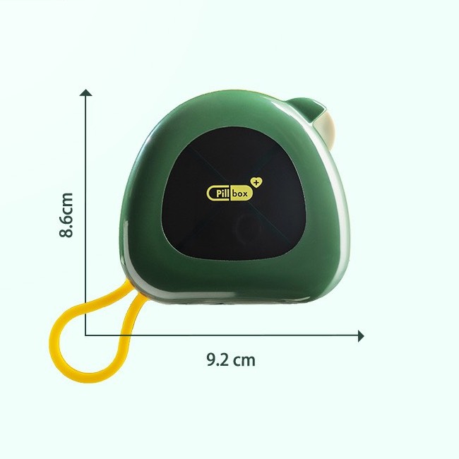 Hộp đựng thuốc, hộp đựng niềng răng Sushi chia ngăn du lịch