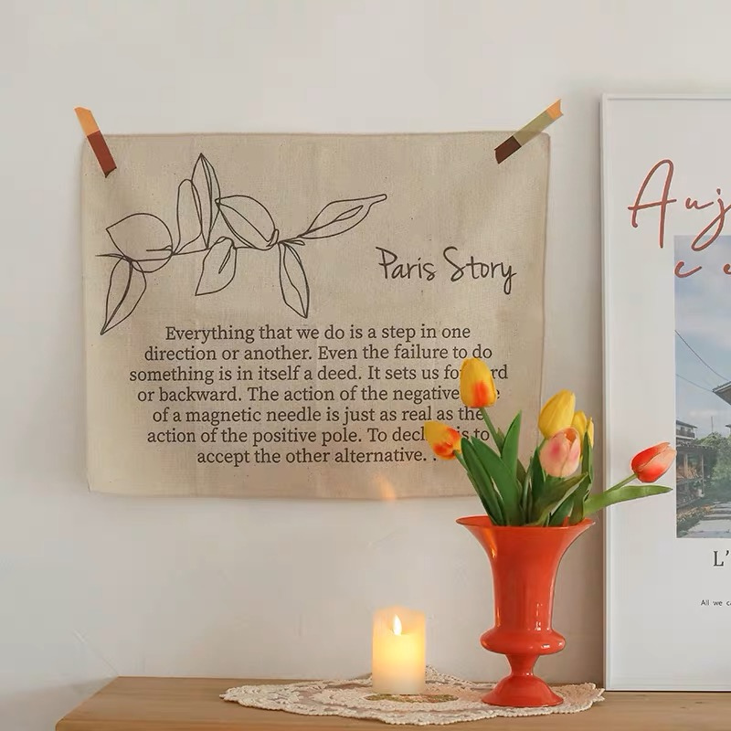 Tranh vải canvas trang trí tường, trang trí bàn ăn, phụ kiện chụp ảnh