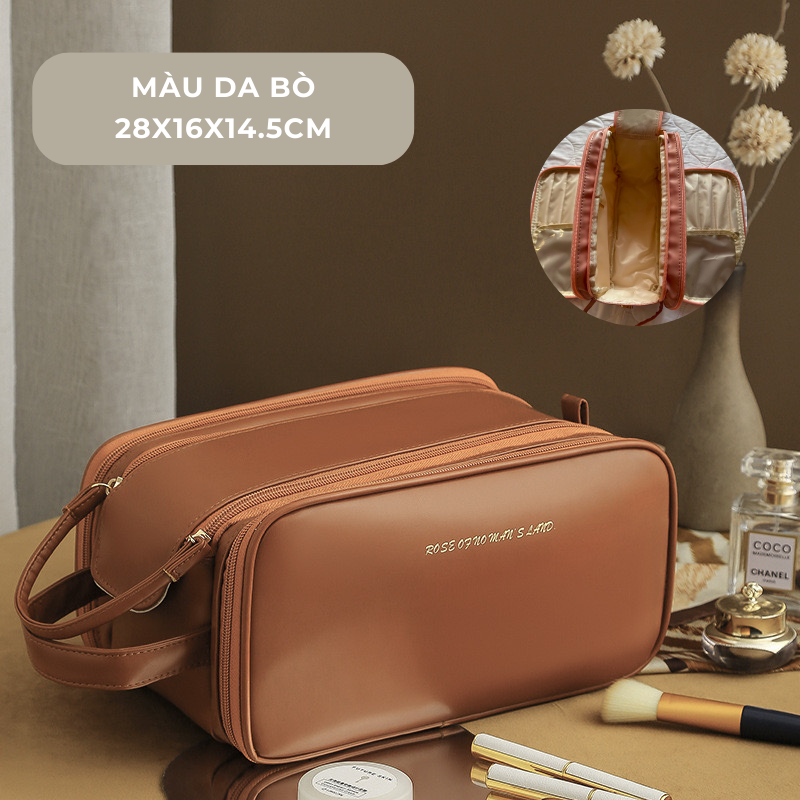 Túi đựng mỹ phẩm PU makeup bag