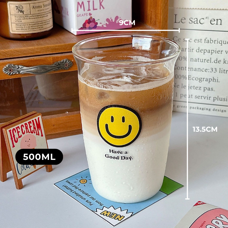 Cốc ly thuỷ tinh miệng loe nhiều mẫu