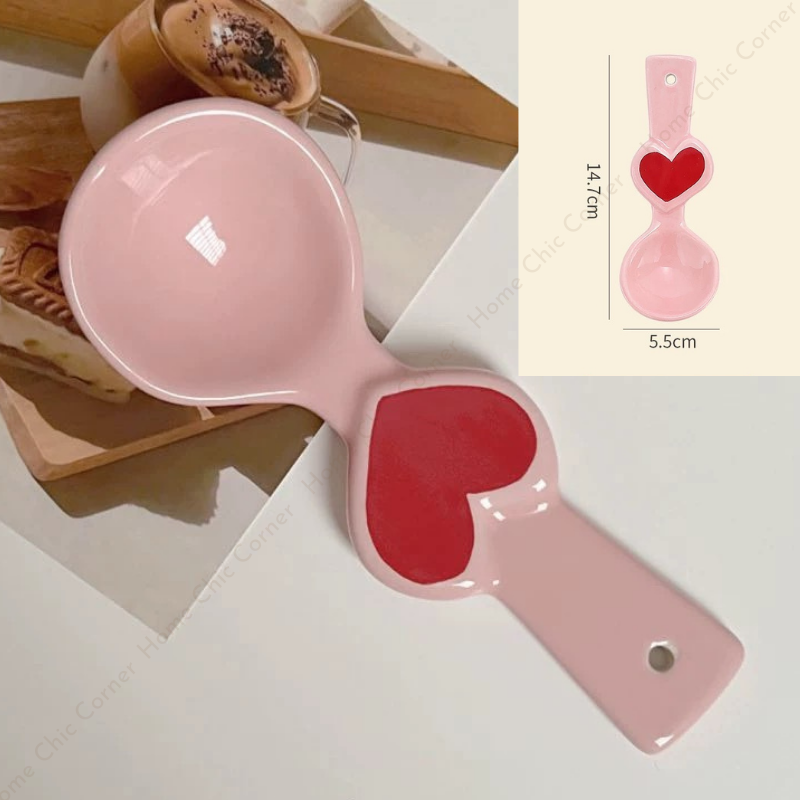 Muỗng sứ gấu tim