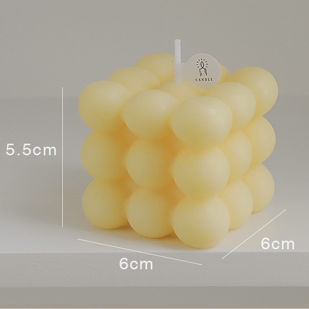 Nến mini tạo hình handmade trang trí nhà cửa