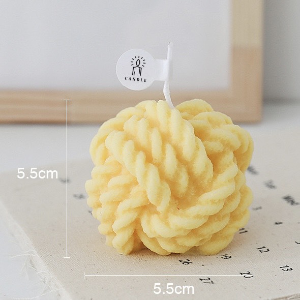 Nến mini tạo hình handmade trang trí nhà cửa