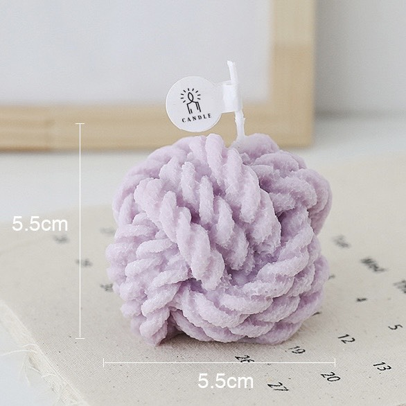 Nến mini tạo hình handmade trang trí nhà cửa