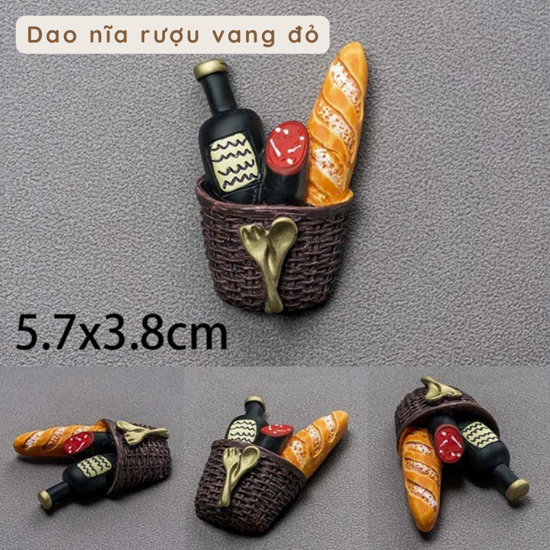 Nam châm trang trí tủ lạnh