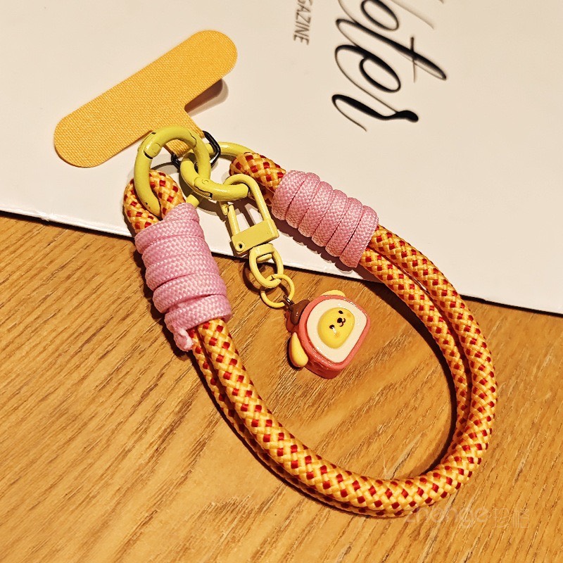 Dây bện thừng đeo điện thoại, móc khoá