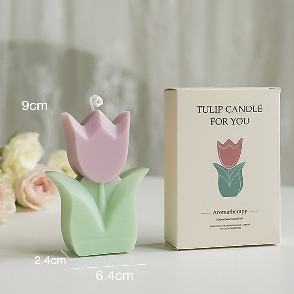 Nến mini tạo hình handmade trang trí nhà cửa