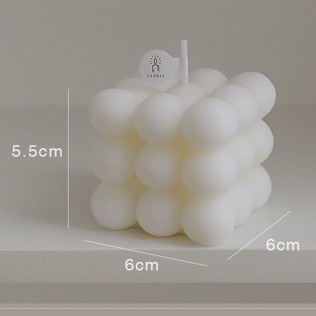 Nến mini tạo hình handmade trang trí nhà cửa