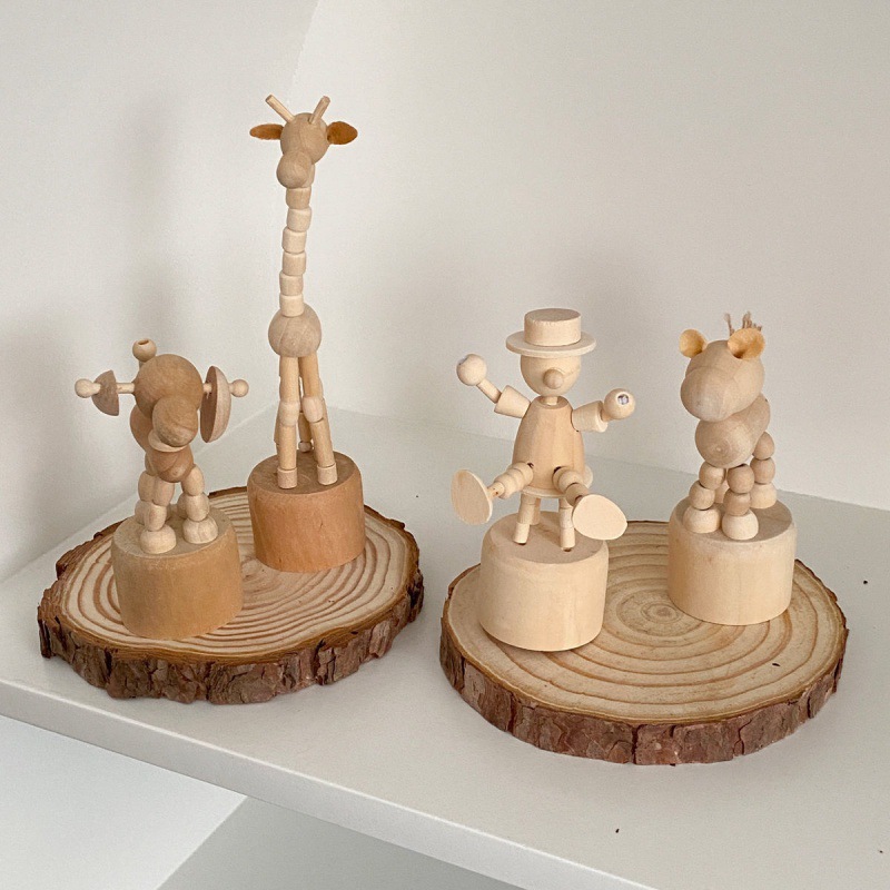 Lót nến gỗ lót ly vân gỗ mộc đường kính 10-12cm