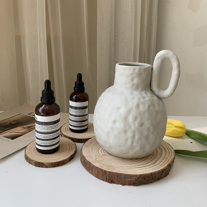 Lót nến gỗ lót ly vân gỗ mộc đường kính 10-12cm