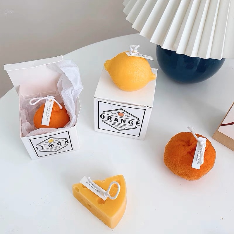 Nến mini tạo hình handmade trang trí nhà cửa